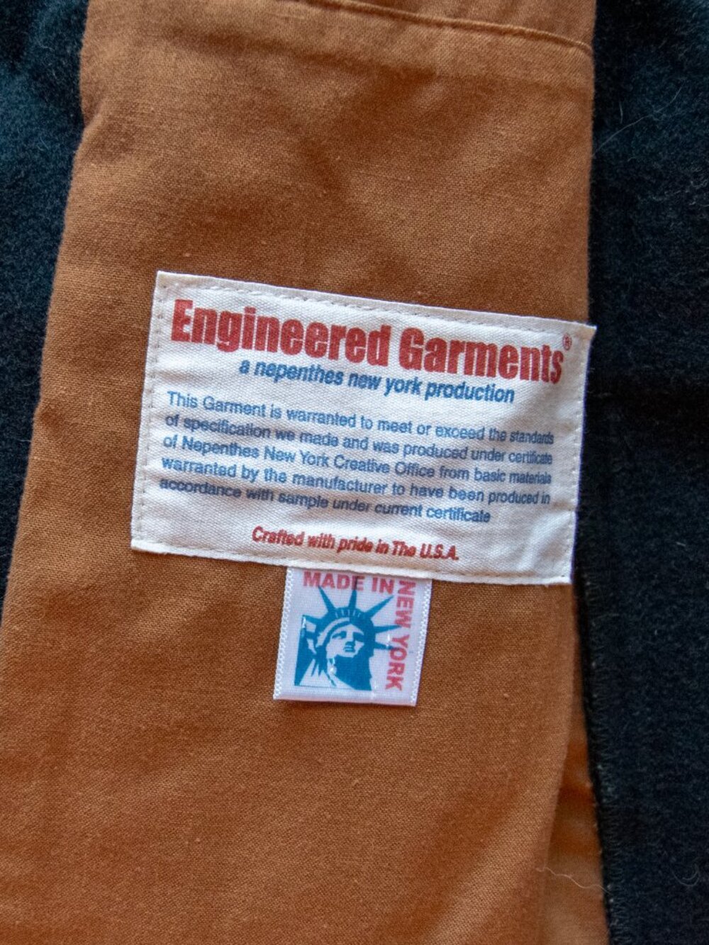 Engineered Garments Wool Coat, Vintage c. 2007, Size S - Picture 4 of 4